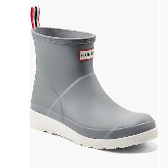 Hunter Shoes - Hunter Women's Original Play Waterproof Boots 7 / E 38 gray / white new